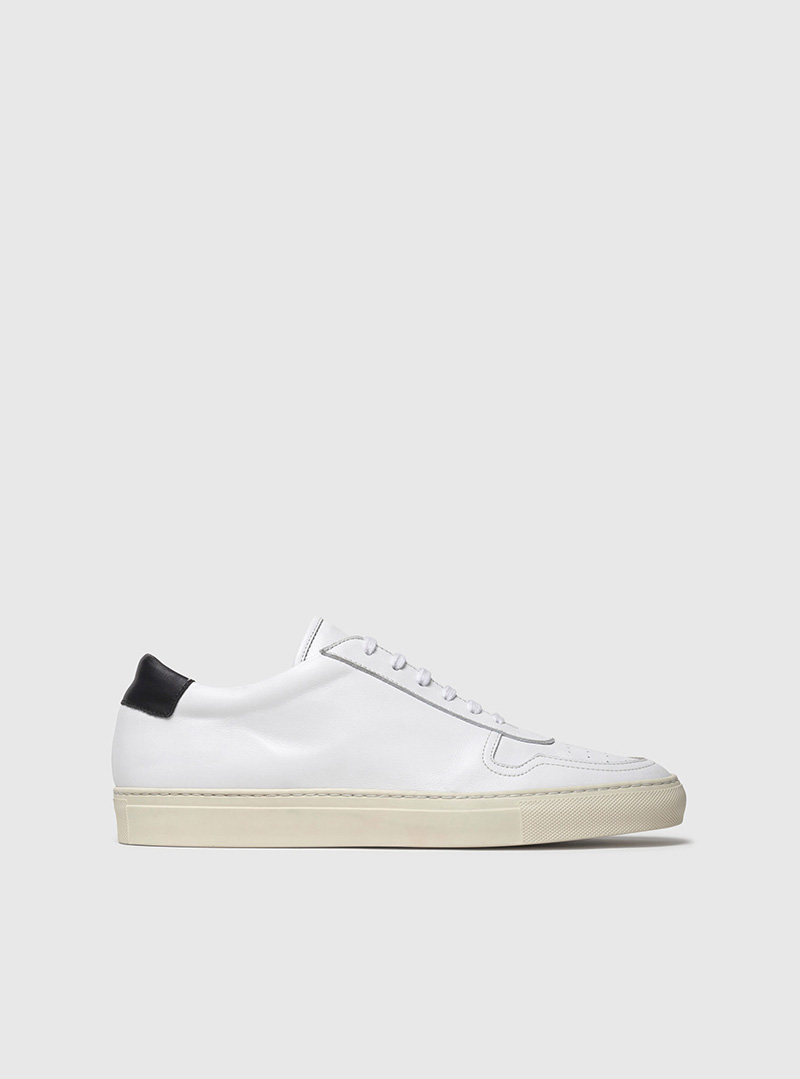 White Simple Sneakers – Ettore